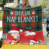 Official Sleep Blanket Personalized Christmas Blanket B-NN475