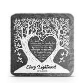 Memorial Tree, Bereavement Gift, Loss of Loved One - Personalized Memorial Stone