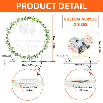 Couple, Your Love Journey Memories with Custom Photo Couple 3D Led Light, Valentine Gift, Couple Gift